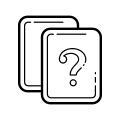 Icône question fréquente
